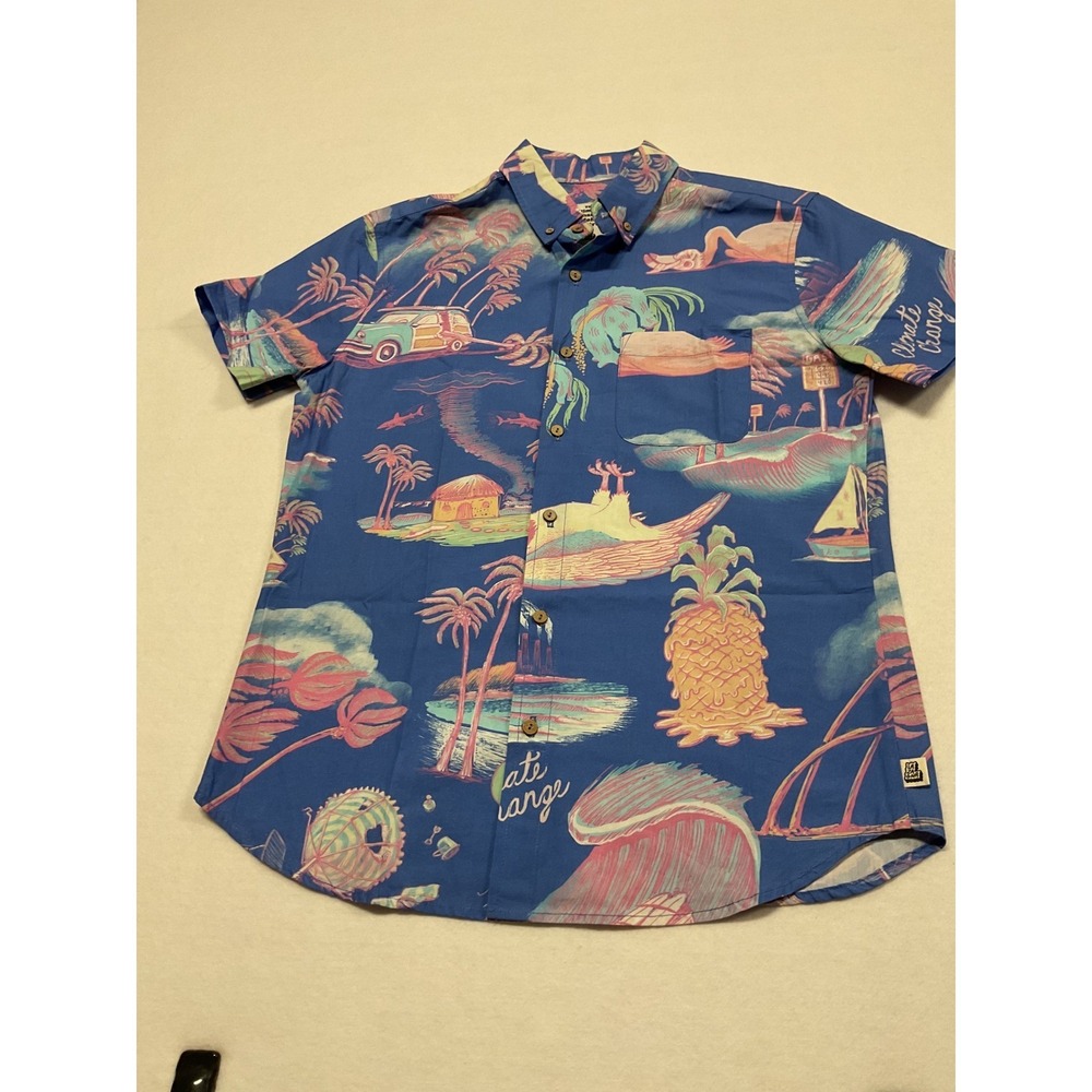 Limited Edition The Climate Change Aloha Shirt Sz M